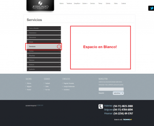 Captura de pantalla del sitio web.